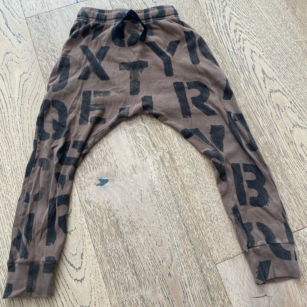 Nununu Light Baggy Kids’ Alphabet pants